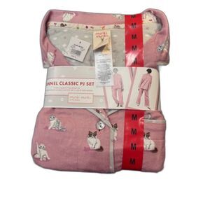 Munki Munki Pajama Pink (Sassy Cats) Medium NWT Taylor Swift Cats